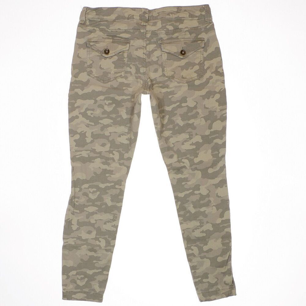 Khakis by Gap Pants Womens Size 8 Ankle Camouflage Stretch Measures 30 x 25.5 - Picture 2 of 10